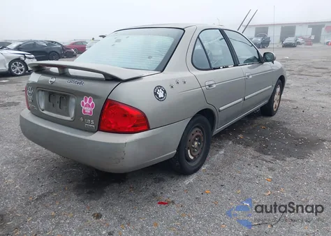 2006 Nissan Sentra 1.8S из США, поврежденный, VIN 3N1CB51D66L480789
